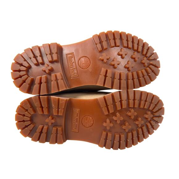 Timberland Roll Top Boots Womens 8 Light Brown Nubuck Warm Lined Fleece WP - Picture 10 of 14